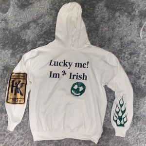 Notre Dame Lucky Me! Kanye West super sweater